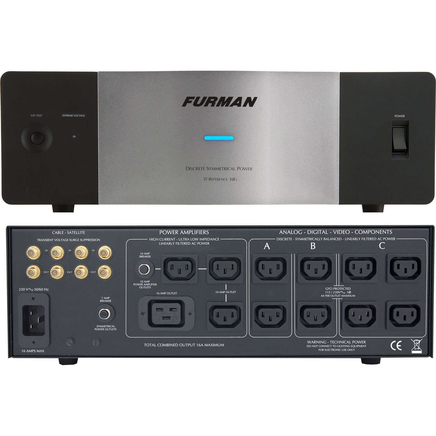 Acondicionador de energía Furman Serie Reference 20Amps